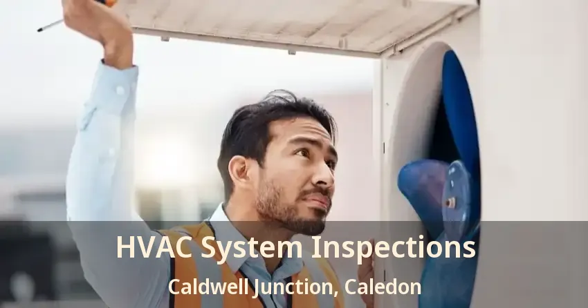 HVAC System Inspections Caldwell Junction, Caledon - ON