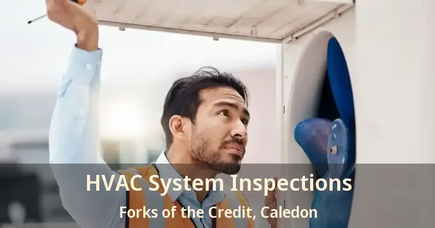 HVAC System Inspections Forks of the Credit, Caledon - ON