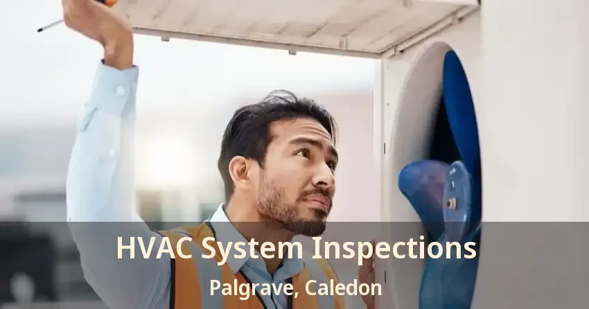 HVAC System Inspections Palgrave, Caledon - ON