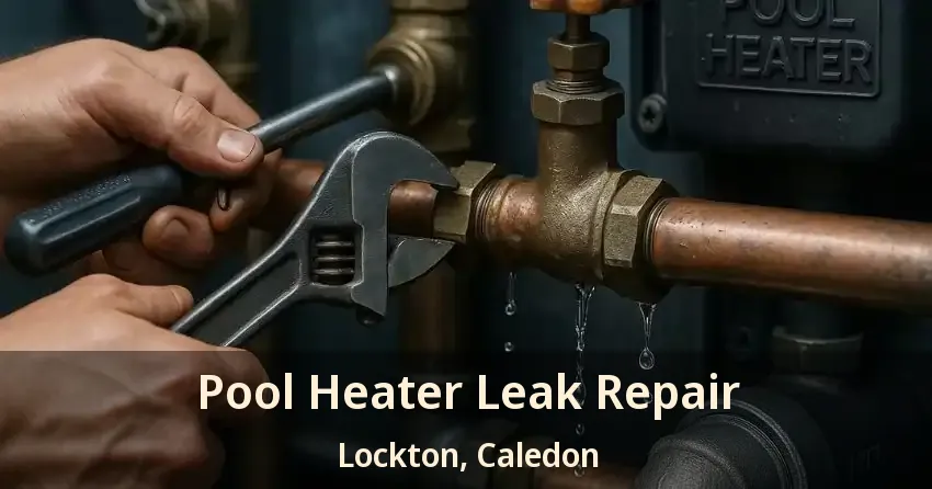 Pool Heater Leak Repair Lockton, Caledon - ON